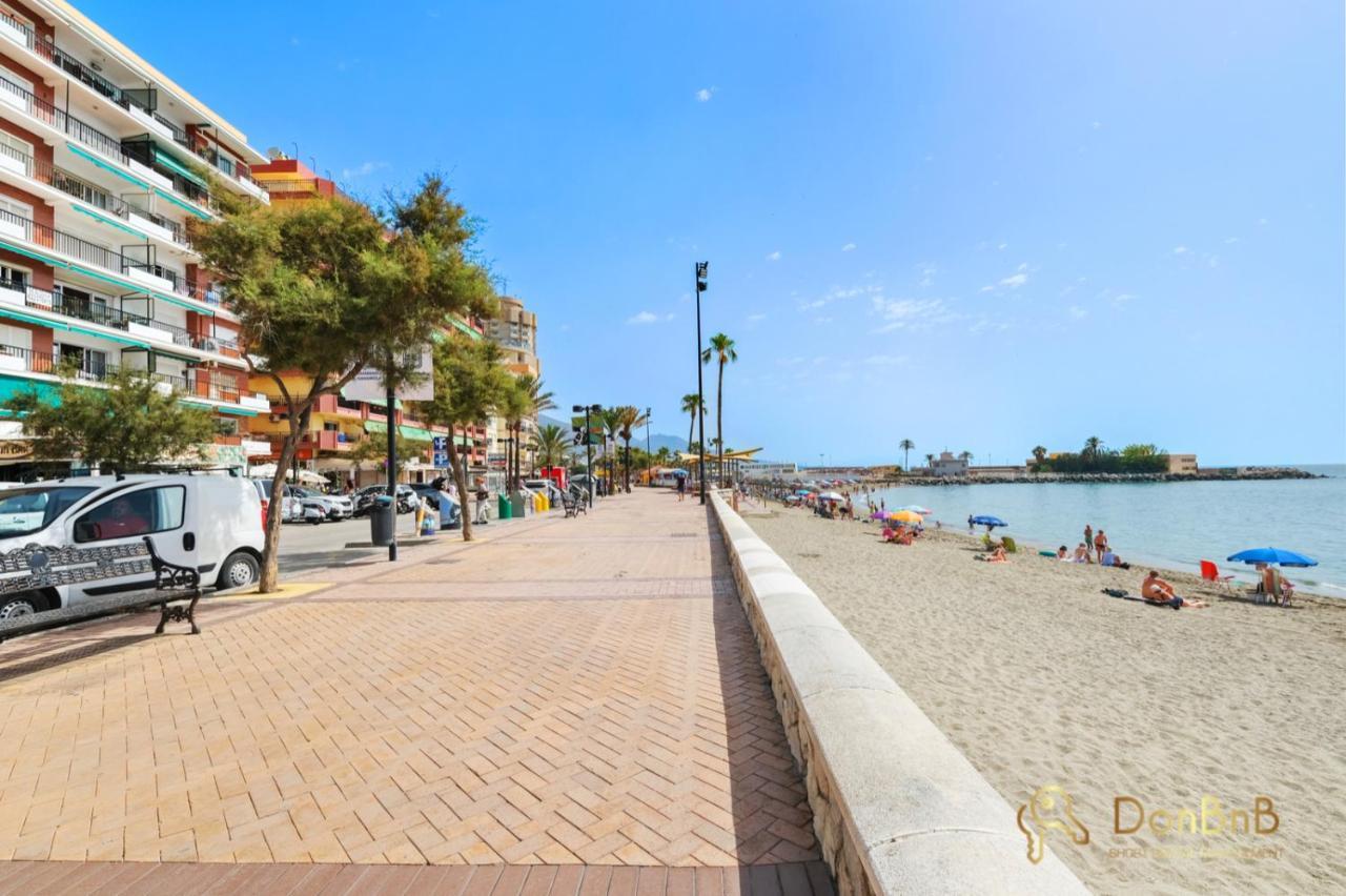 Apartamento Con Piscina En La Primera Linea De Playa De 푸엔히롤라 외부 사진