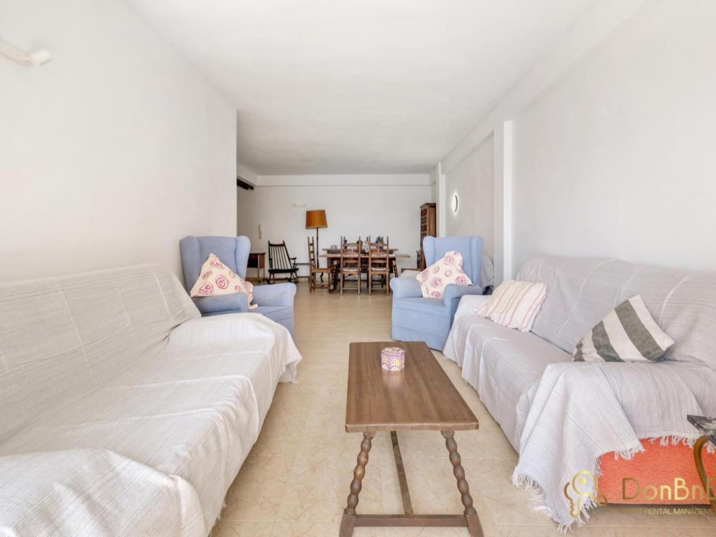 Apartamento Con Piscina En La Primera Linea De Playa De 푸엔히롤라 객실 사진