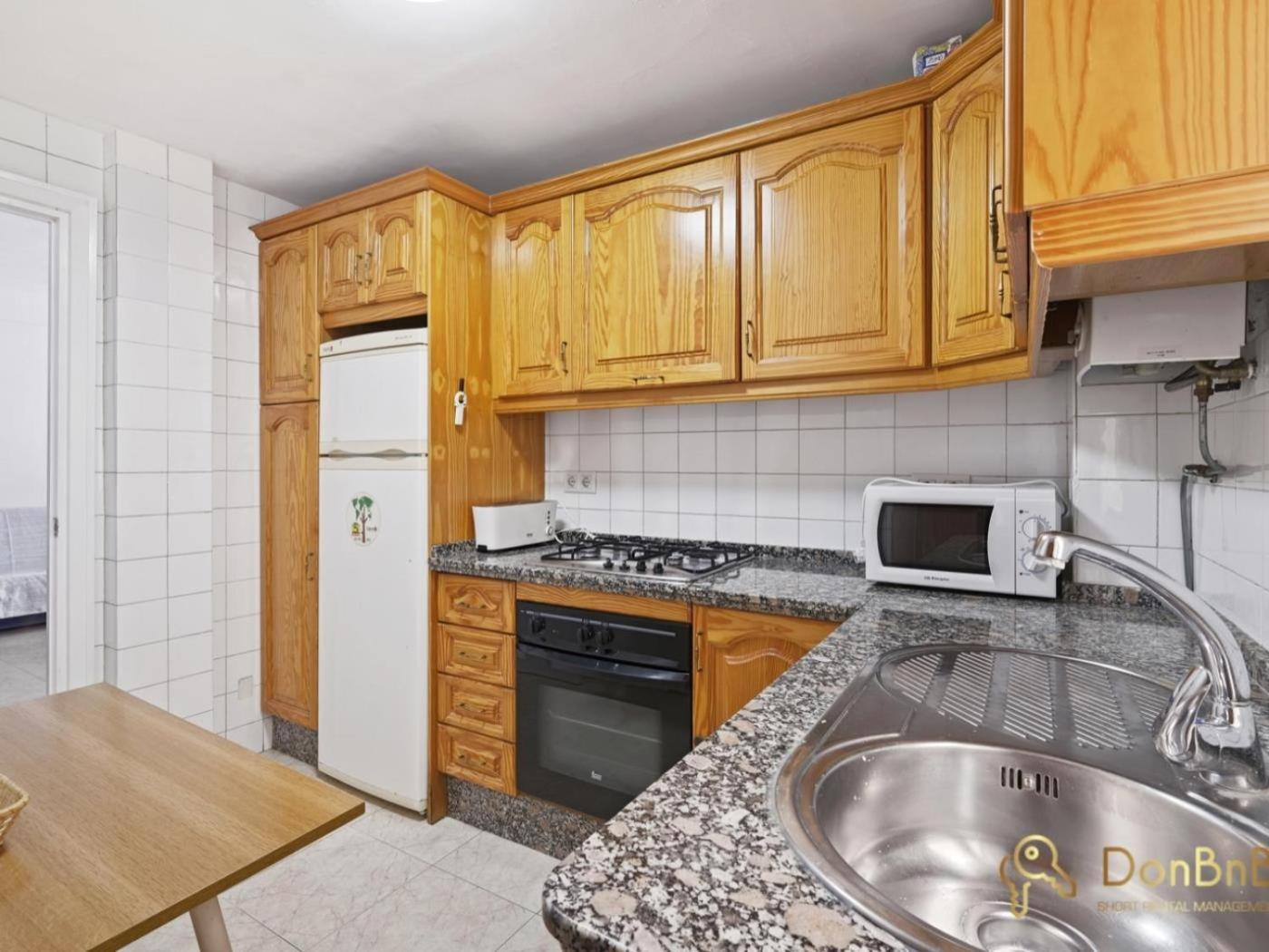 Apartamento Con Piscina En La Primera Linea De Playa De 푸엔히롤라 객실 사진