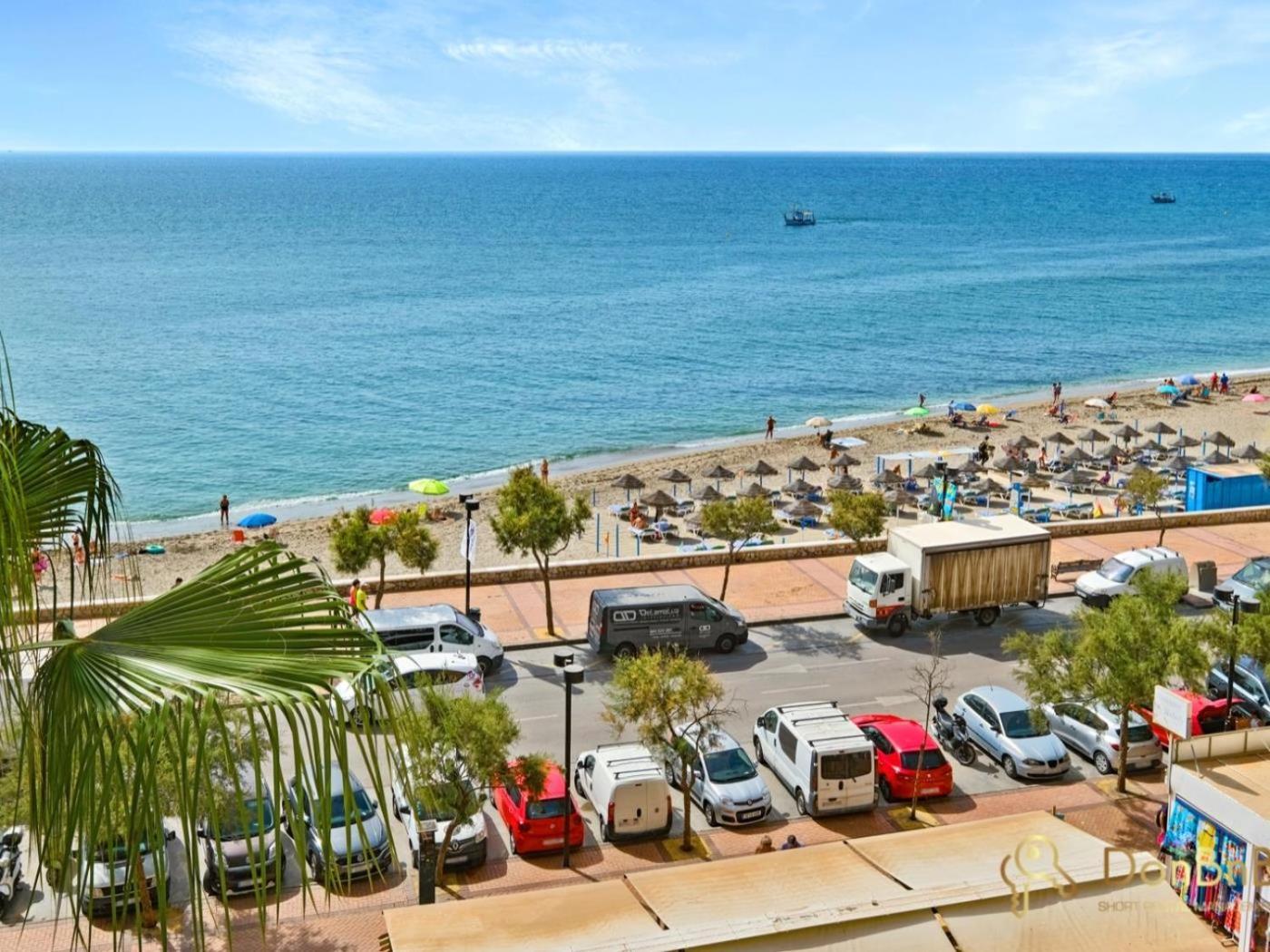 Apartamento Con Piscina En La Primera Linea De Playa De 푸엔히롤라 객실 사진