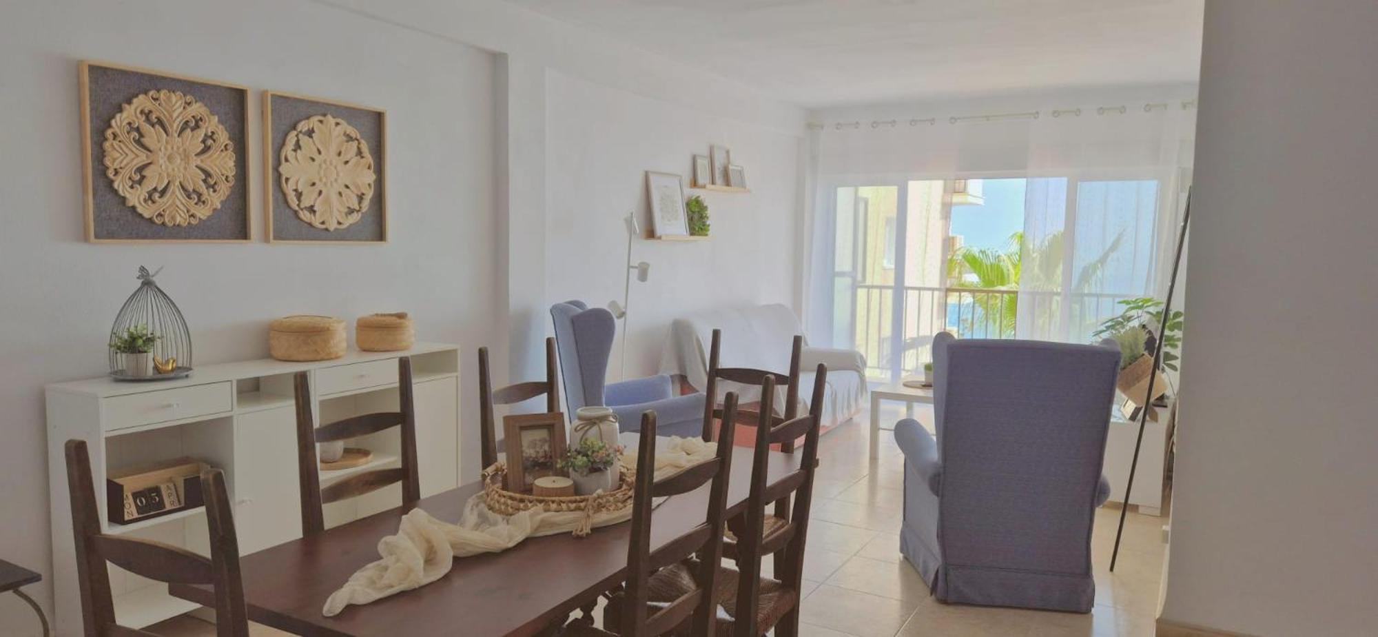Apartamento Con Piscina En La Primera Linea De Playa De 푸엔히롤라 외부 사진